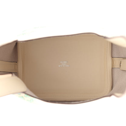 Hermes Swift Micro Lucky Daisy Picotin Lock Nata Vert 5 of 10