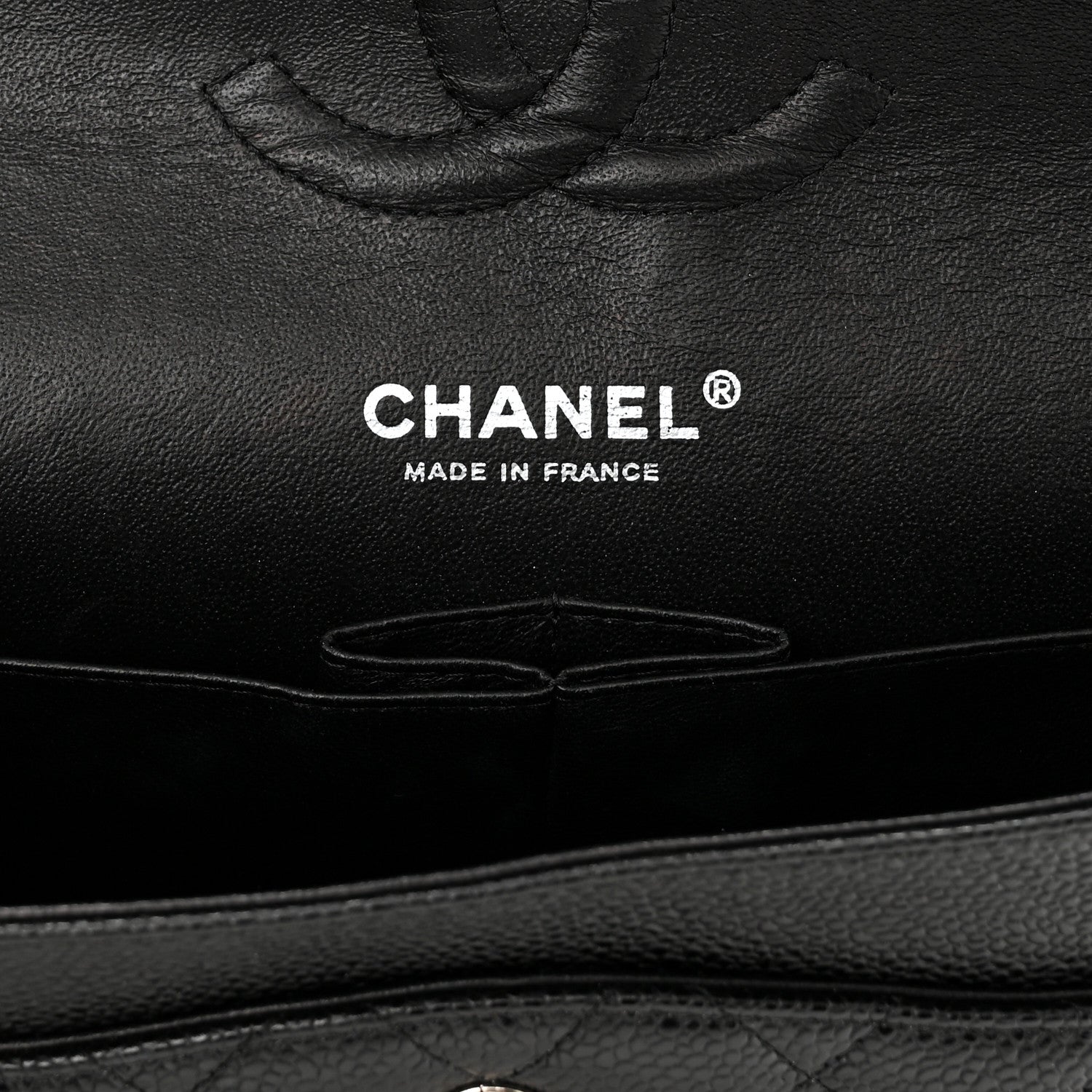 Chanel Caviar Quilted Medium Double Flap Black 6 of 13