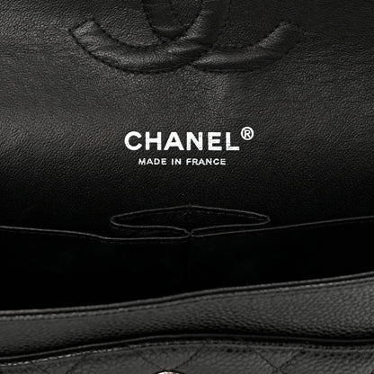 Chanel Caviar Quilted Medium Double Flap Black 6 of 13