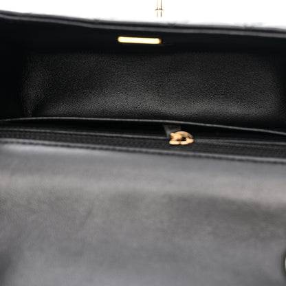 Chanel Lambskin Quilted Mini Rectangular Flap Black 5 of 11