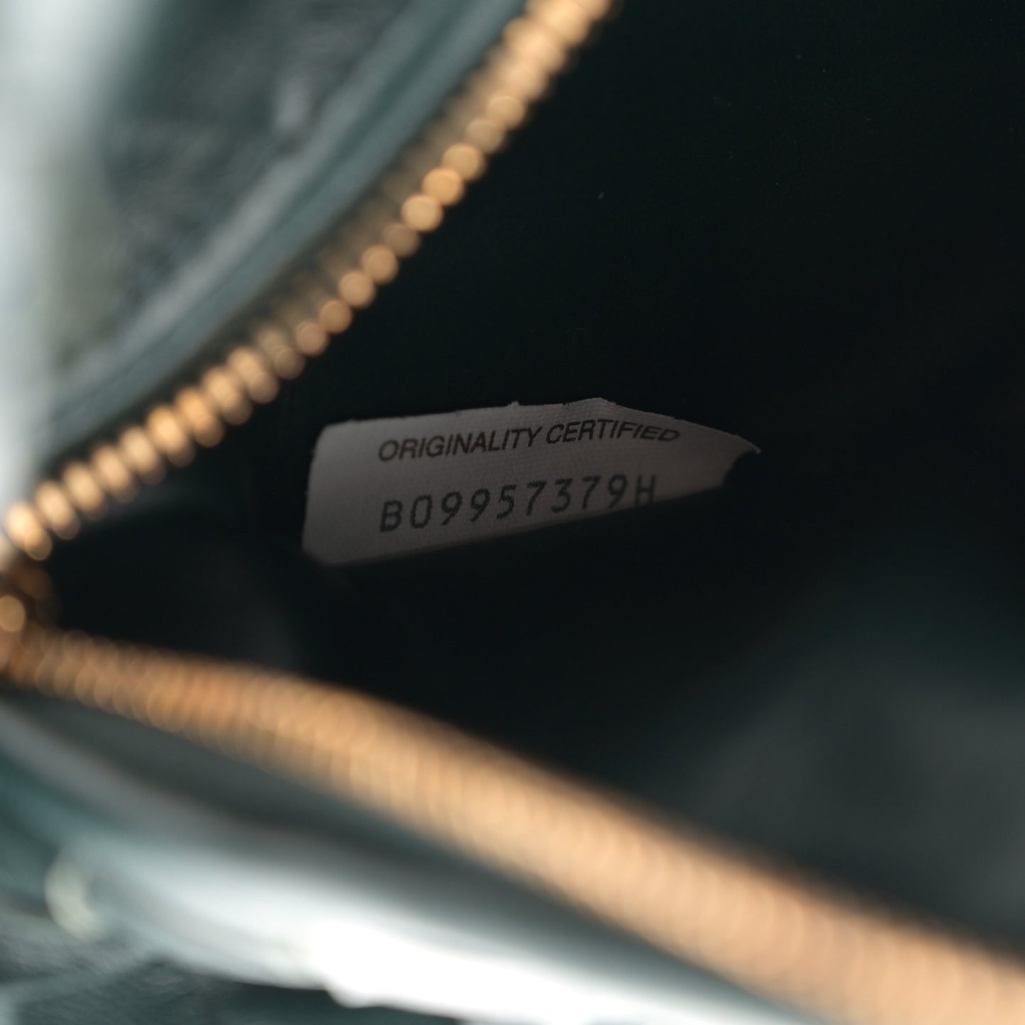 Nappa Intrecciato Mini Jodie Dark Moss