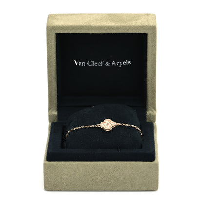 Van Cleef & Arpels 18K Rose Gold Sweet Alhambra Bracelet 6 of 6