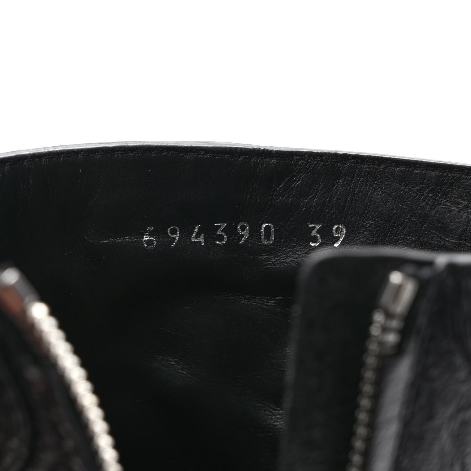Balenciaga Agneau Arena Cagole 70mm Ankle Boots 39 Black 8 of 9