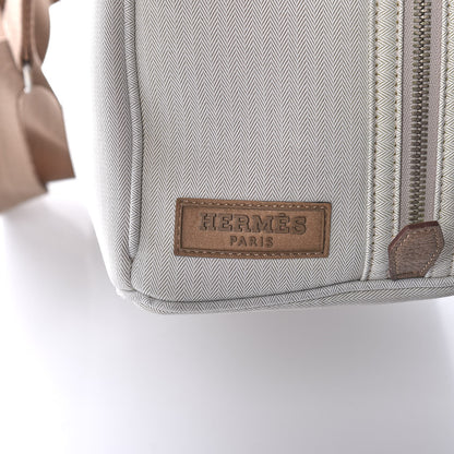 Hermes Toile Buffle Skipper TouTou Pet Carrier Etoupe 13 of 13