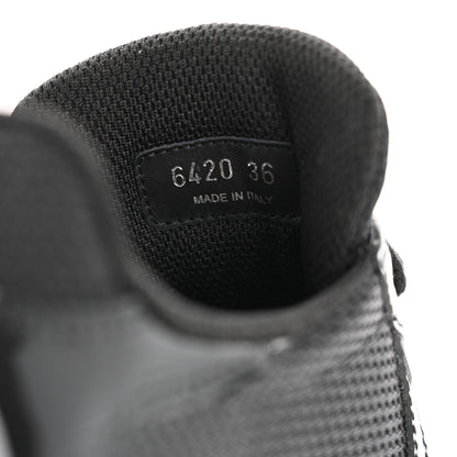 Prada Patent America's Cup Patchwork Sneakers 36 Black 9 of 12