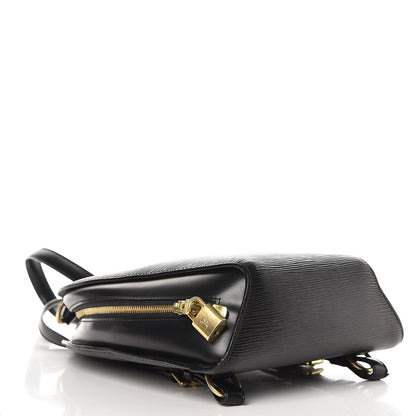 Louis Vuitton Epi Mabillon Backpack Black 4 of 10