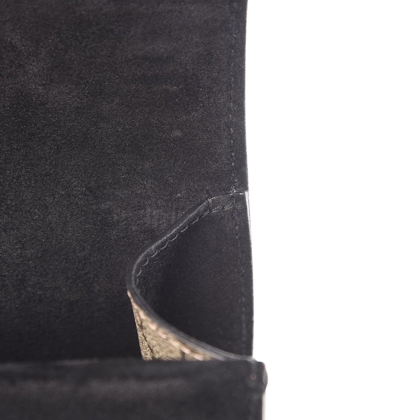 GG Supreme Monogram Mini Dionysus Shoulder Bag Black