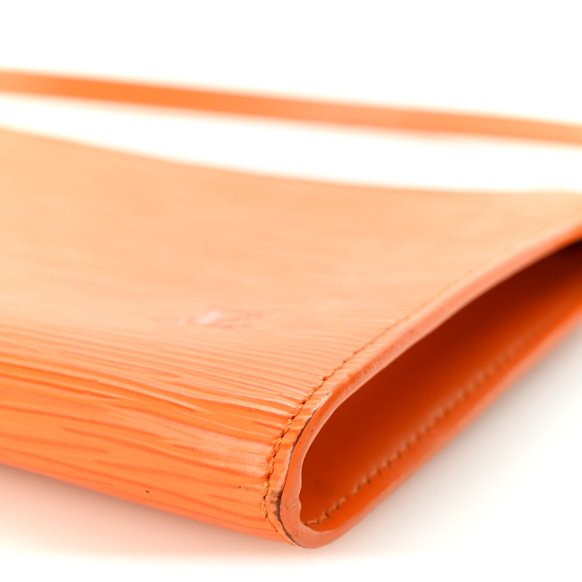 Epi Pochette Accessories 24 Mandarin