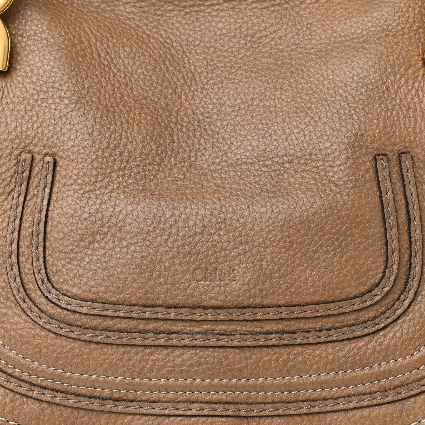 Calfskin Medium Marcie Satchel Nut