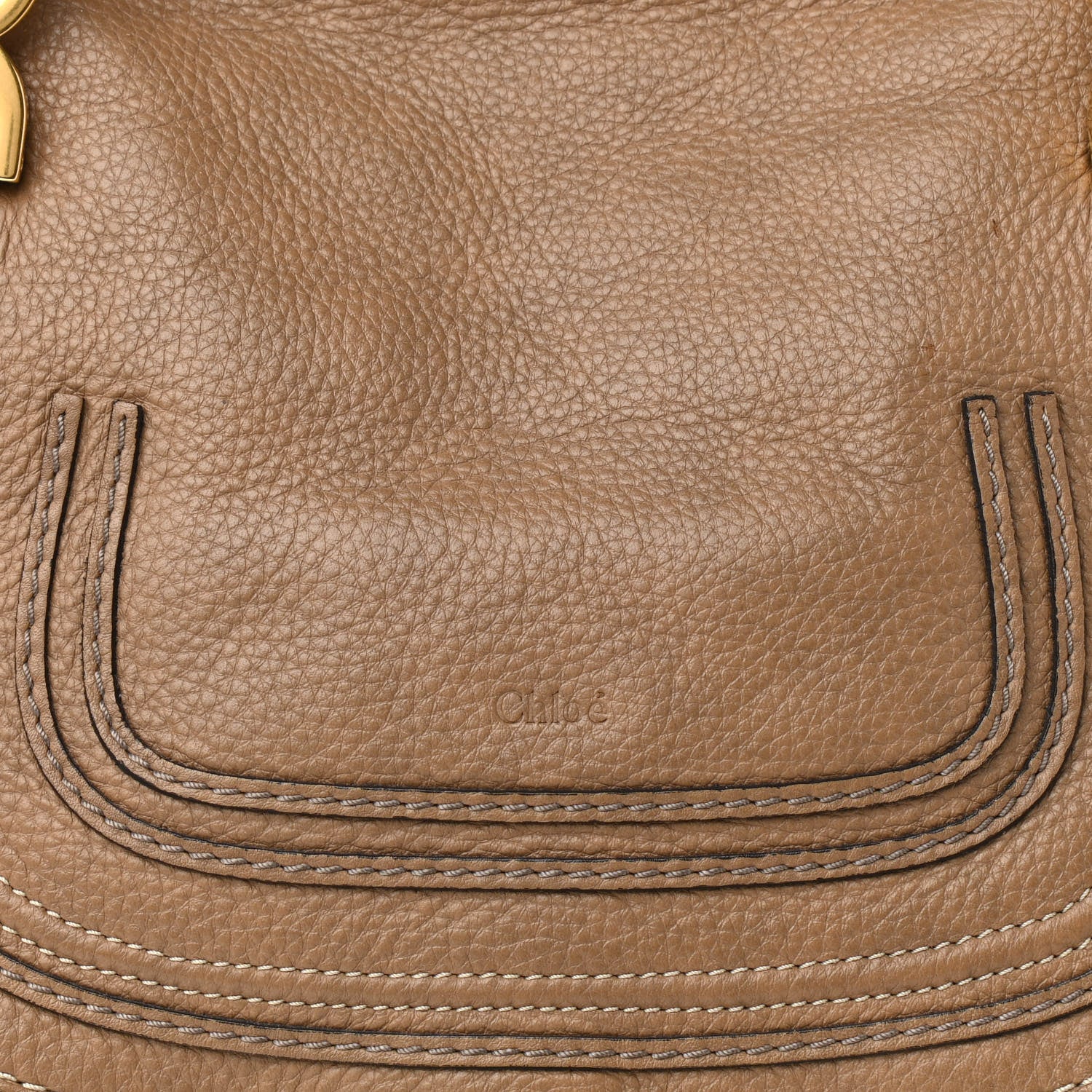 Chloe Calfskin Medium Marcie Satchel Nut 7 of 14