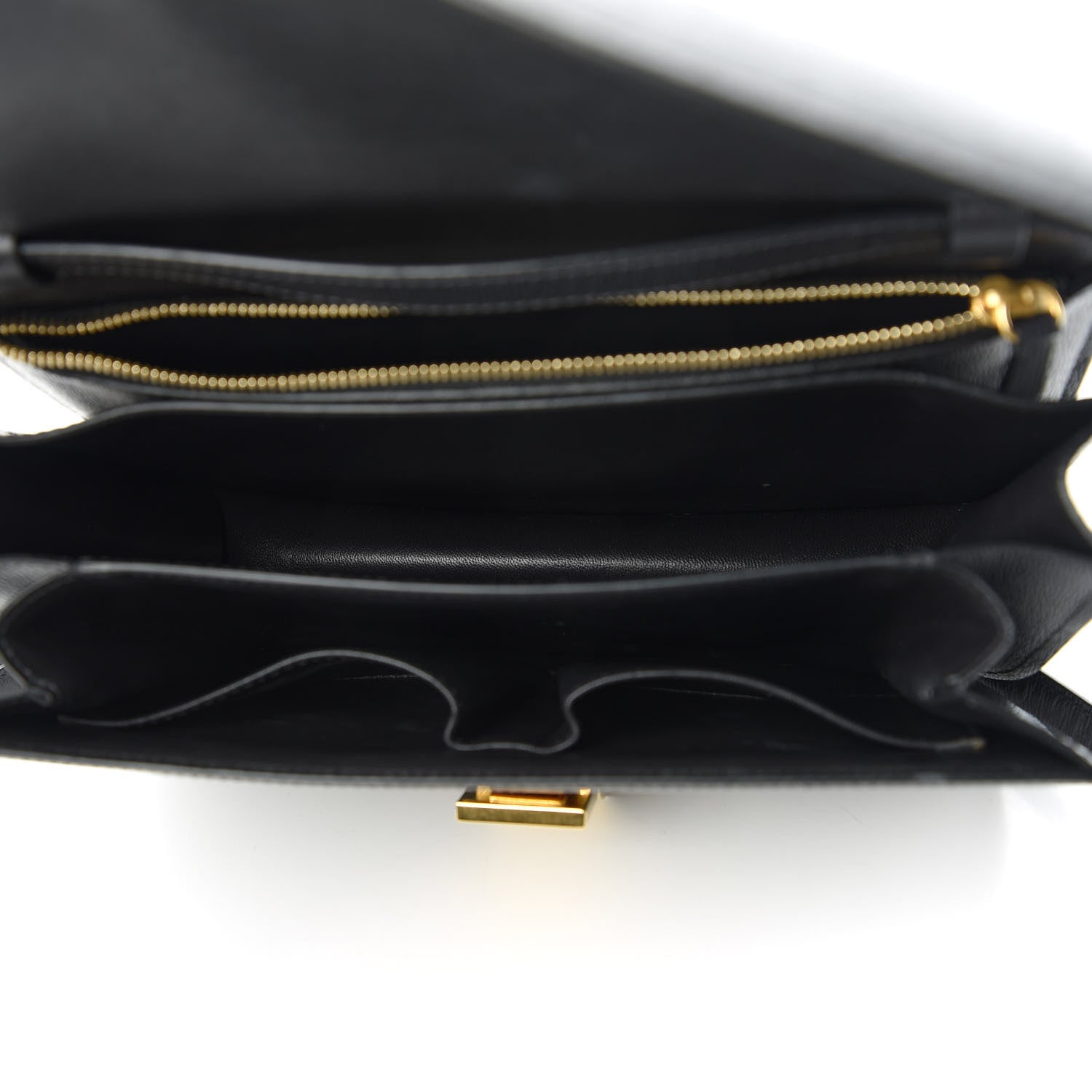 Celine Liege Calfskin Medium Classic Box Flap Bag Anthracite 5 of 12