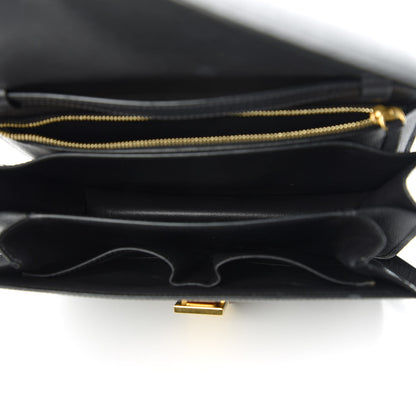 Celine Liege Calfskin Medium Classic Box Flap Bag Anthracite 5 of 12
