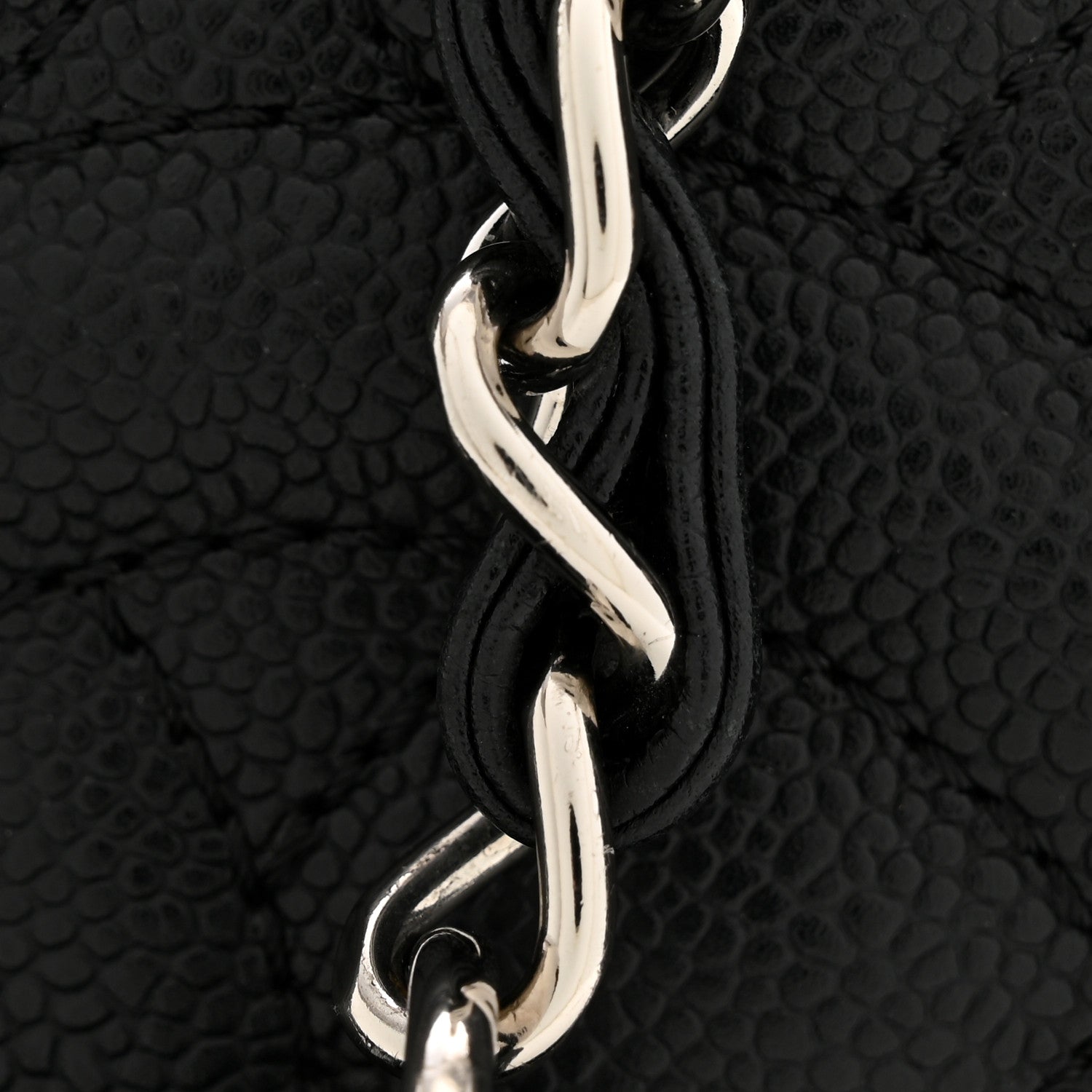 Chanel Caviar Quilted Grand Shopping Tote GST Black 12 of 13