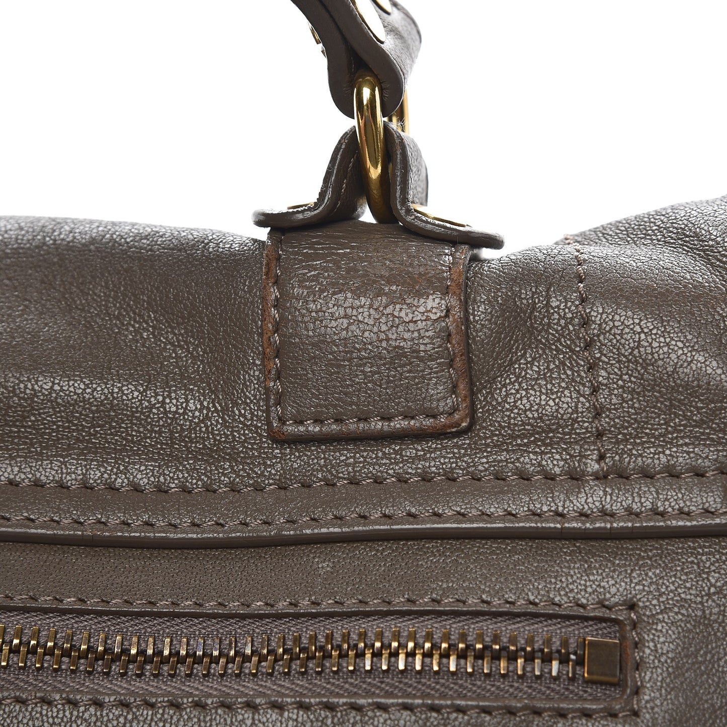 Lambskin Medium PS1 Satchel Smoke