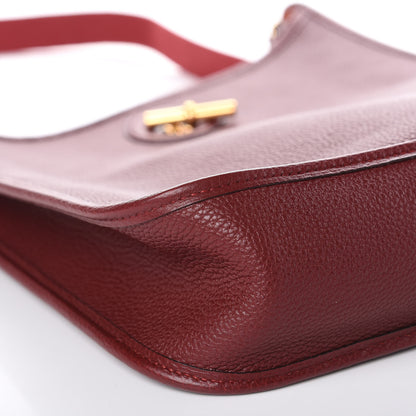 Hermes Togo Vespa PM Rouge H 8 of 12