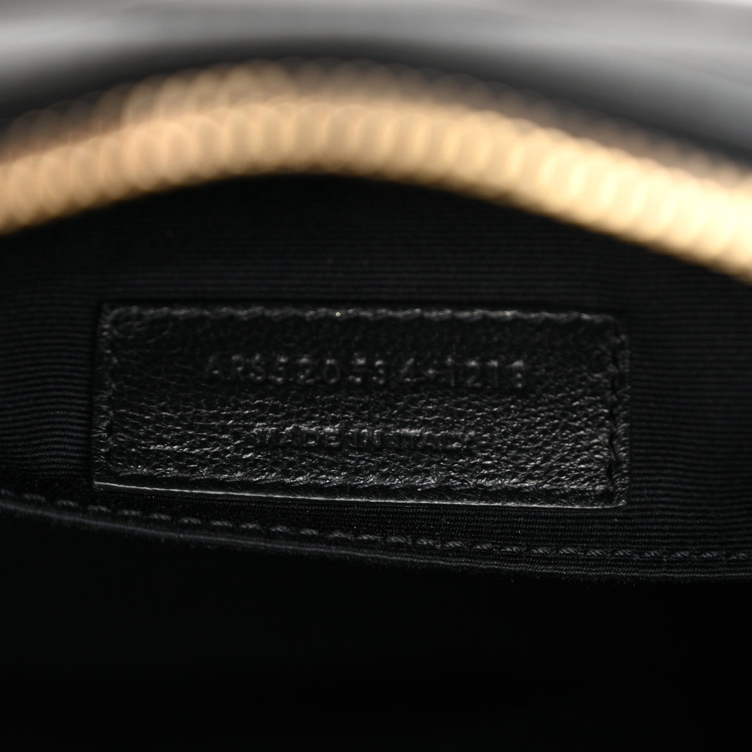 Saint Laurent Calfskin Matelasse Monogram Lou Camera Bag Black 7 of 10