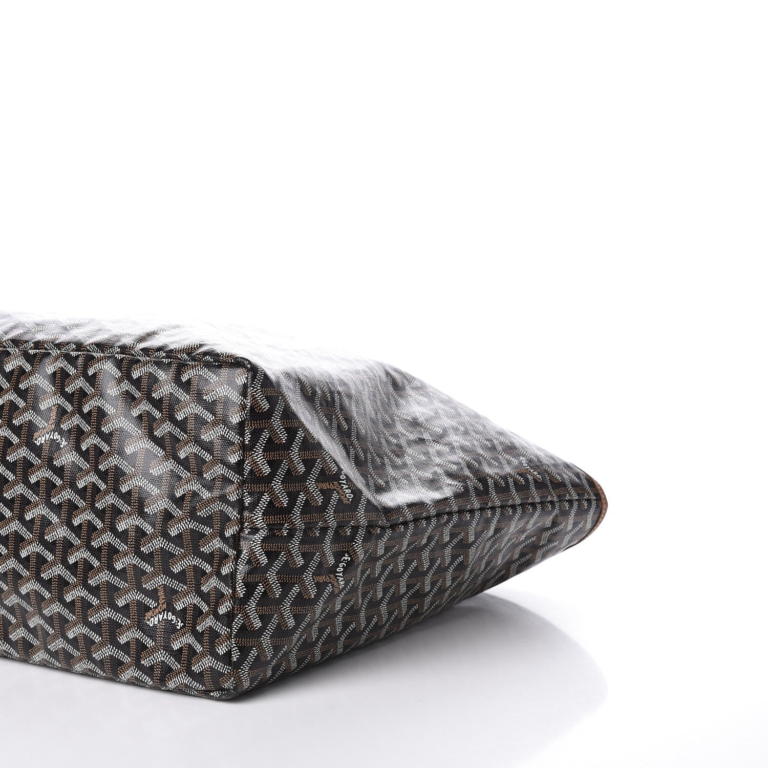 Goyard Goyardine Saint Louis GM Black Gold 8 of 12