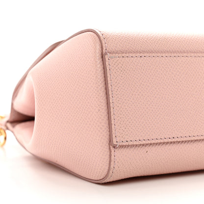 Dolce & Gabbana Dauphine Small Miss Sicily Satchel Rose Carne 8 of 12
