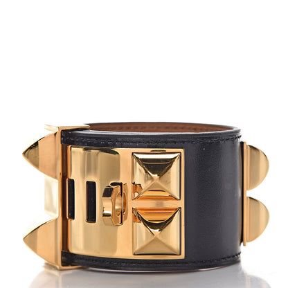Hermes Box Collier De Chien CDC Bracelet S Black 3 of 5