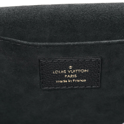 Louis Vuitton Grained Calfskin Lockme Chain Bag PM Black 6 of 8