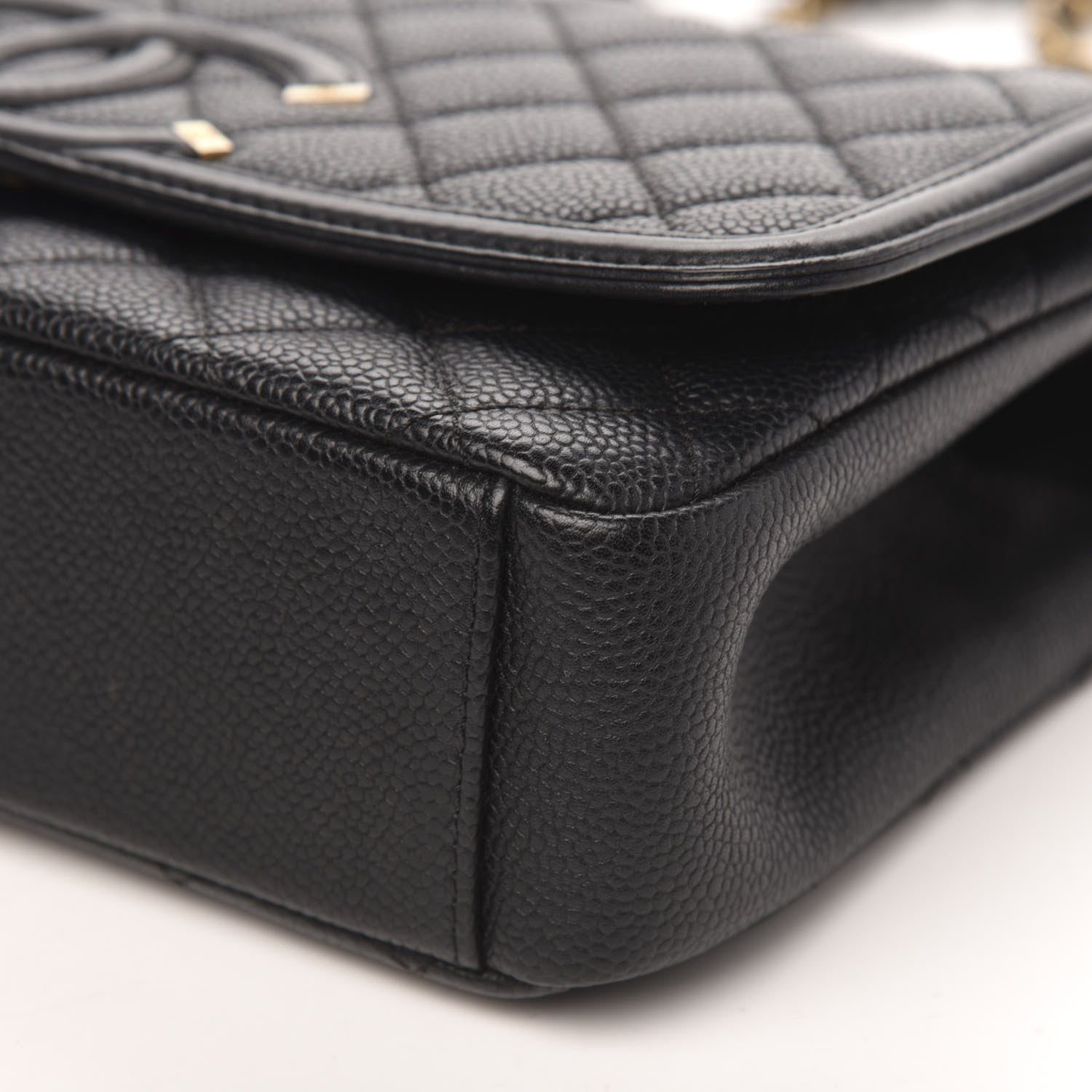 Chanel Caviar Quilted Medium CC Filigree Flap Black 9 of 12