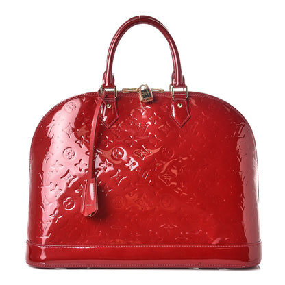 Louis Vuitton Vernis Alma GM Pomme D'Amour 1 of 16