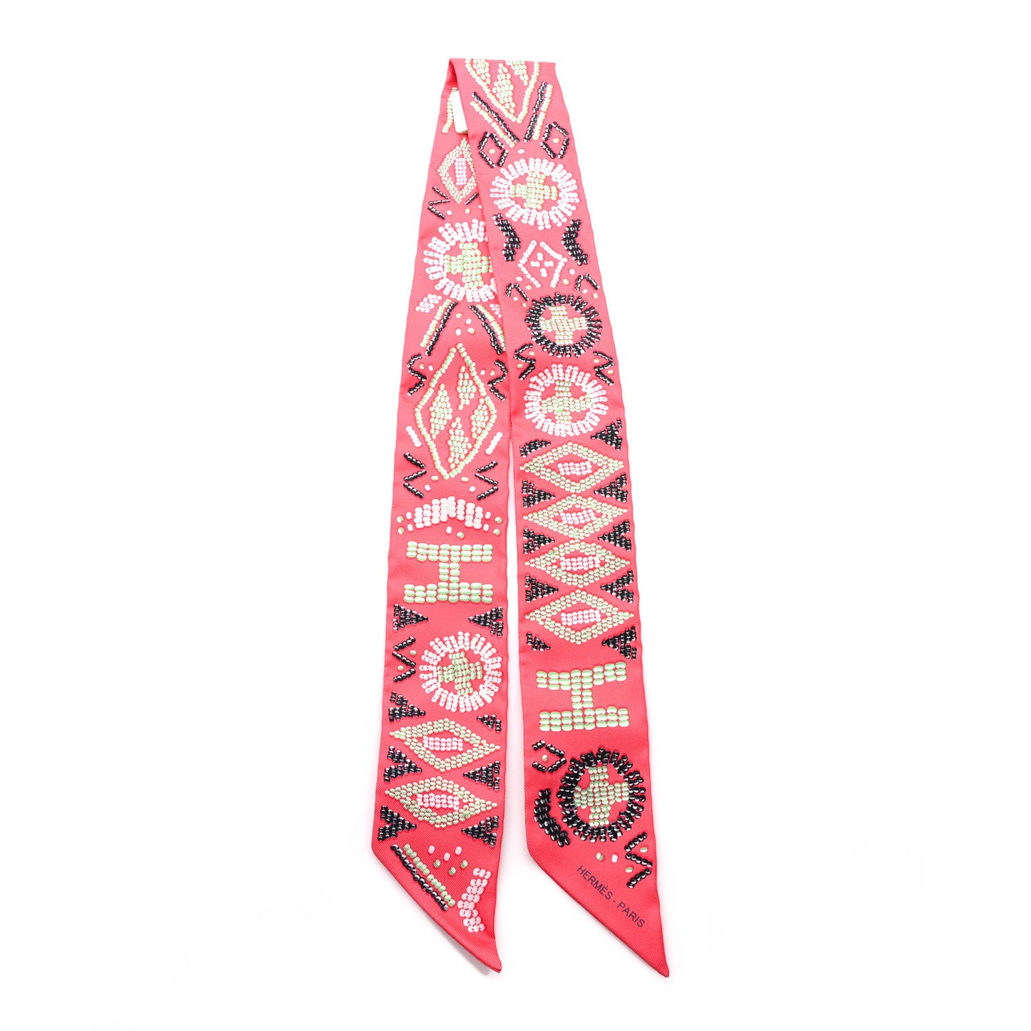 Silk Kelly en Perles Twilly Vermillon Parme