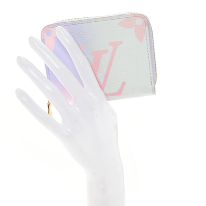 Louis Vuitton Monogram Giant Spring In The City Zippy Coin Purse Sunrise Pastel 2 of 7