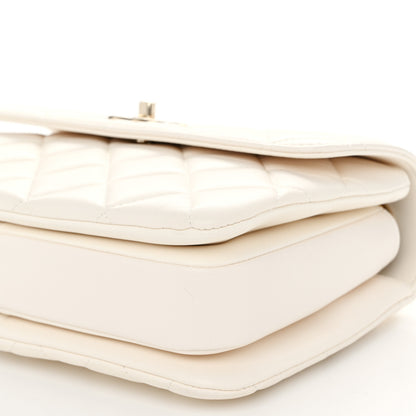 Chanel Lambskin Quilted Small Trendy CC Dual Handle Flap Bag White 10 of 10