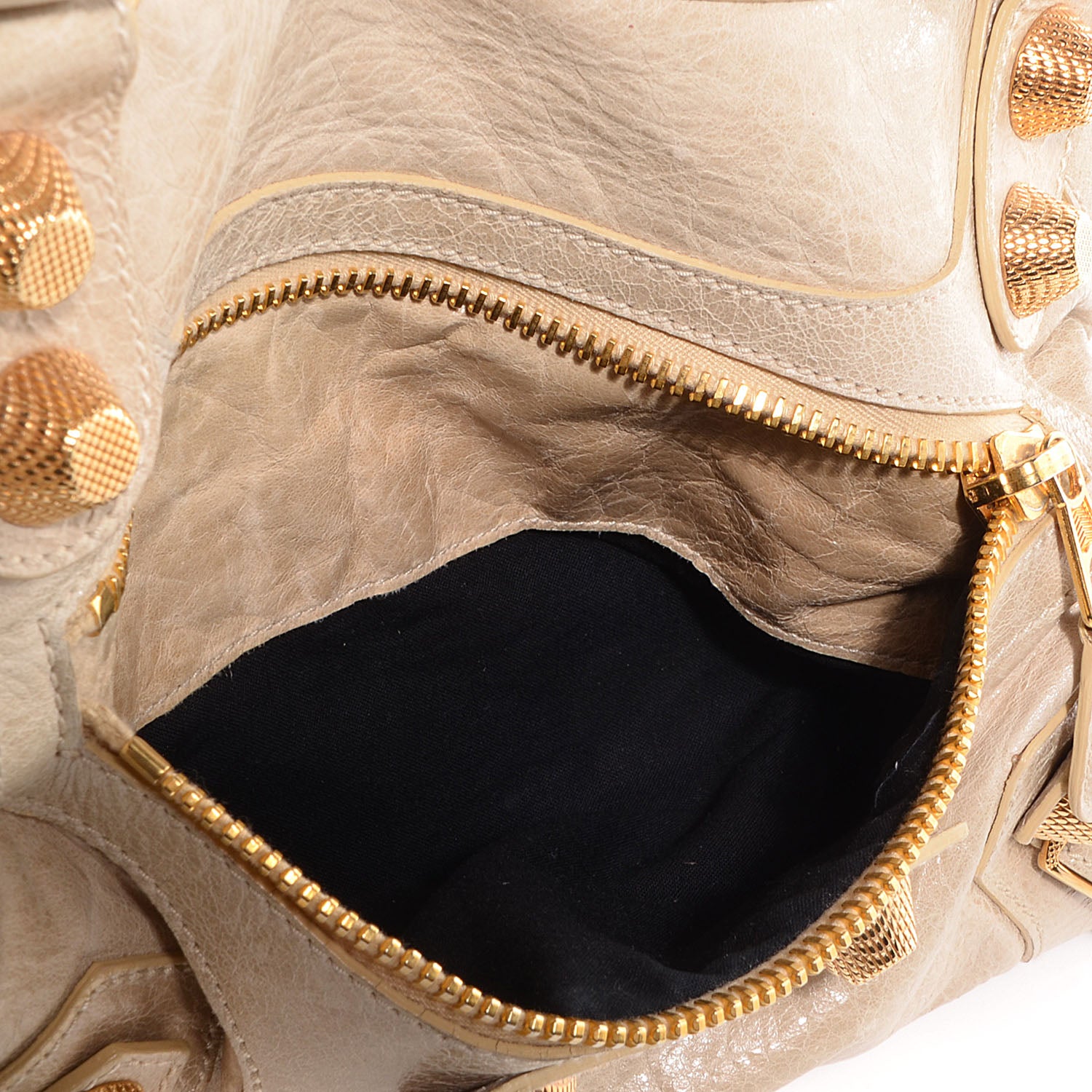 Balenciaga Agneau Giant 21 Gold Hardware CIty Sahara 13 of 13