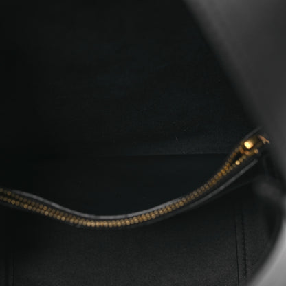 Saint Laurent Smooth Calfskin Small Le 5 A 7 Soft Hobo Black 6 of 15