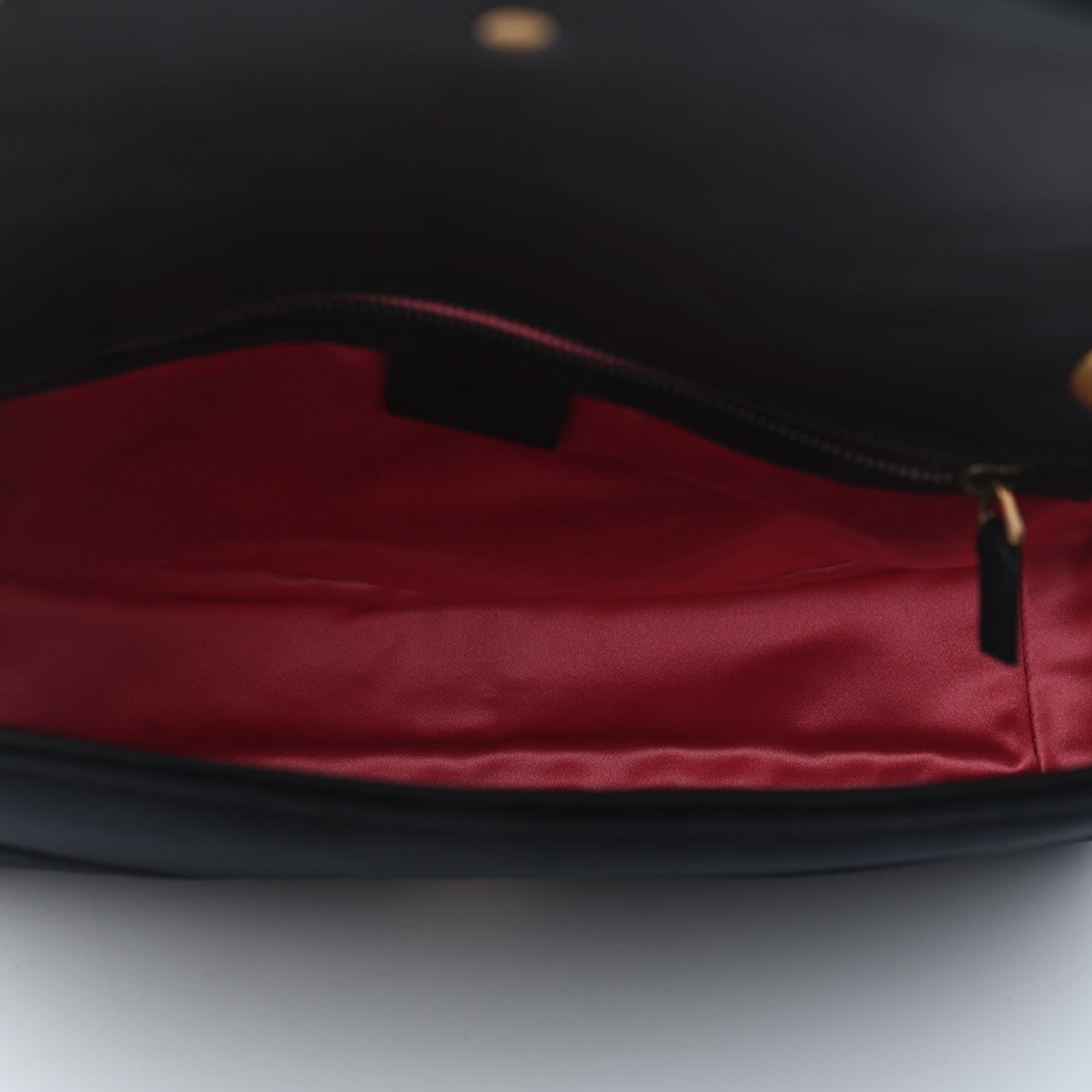 Gucci Velvet Matelasse Medium GG Marmont Shoulder Bag Black 5 of 9