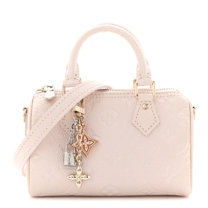 Louis Vuitton Empreinte Monogram Nano Speedy Snowy Pearl 1 of 10