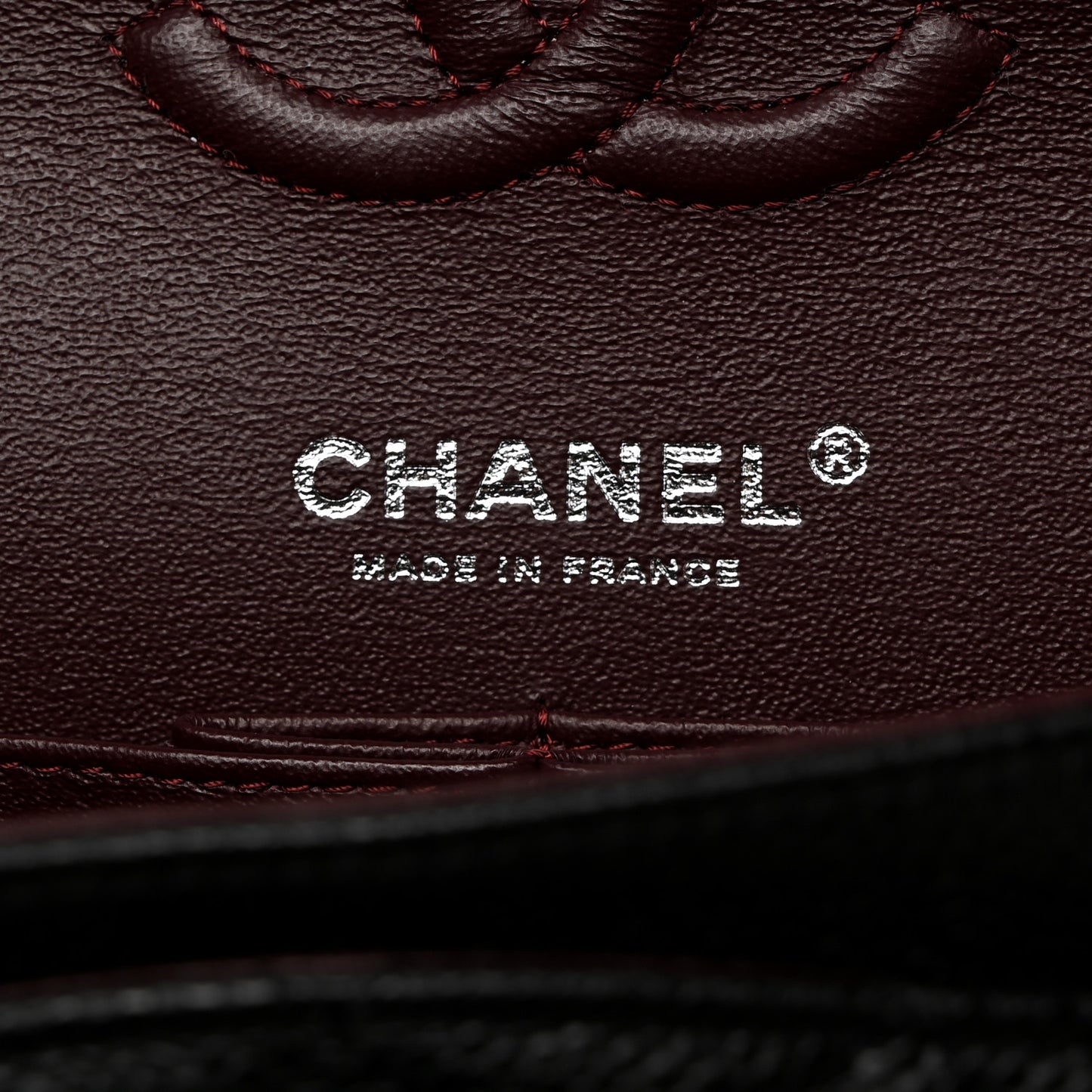 Caviar Quilted Small Double Flap Black
