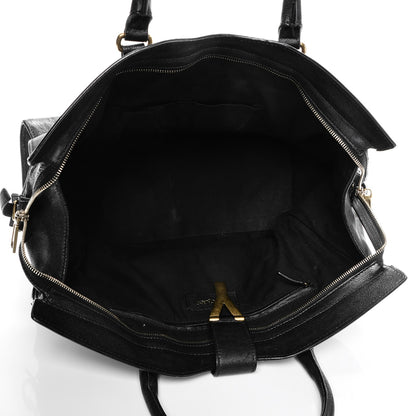Saint Laurent Sheepskin Large Cabas ChYc Black 5 of 9