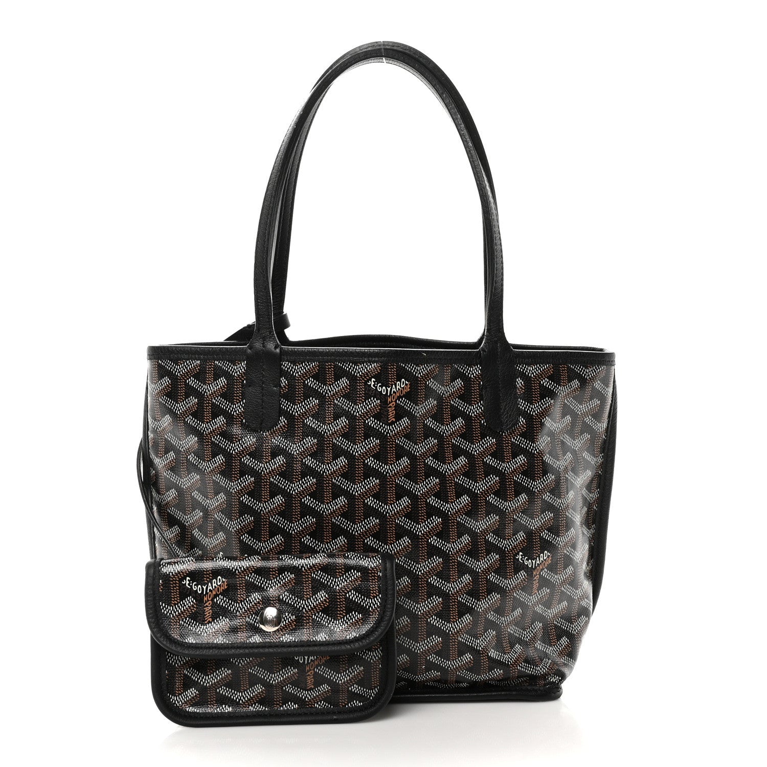 Goyard Goyardine Reversible Mini Anjou Black 3 of 16