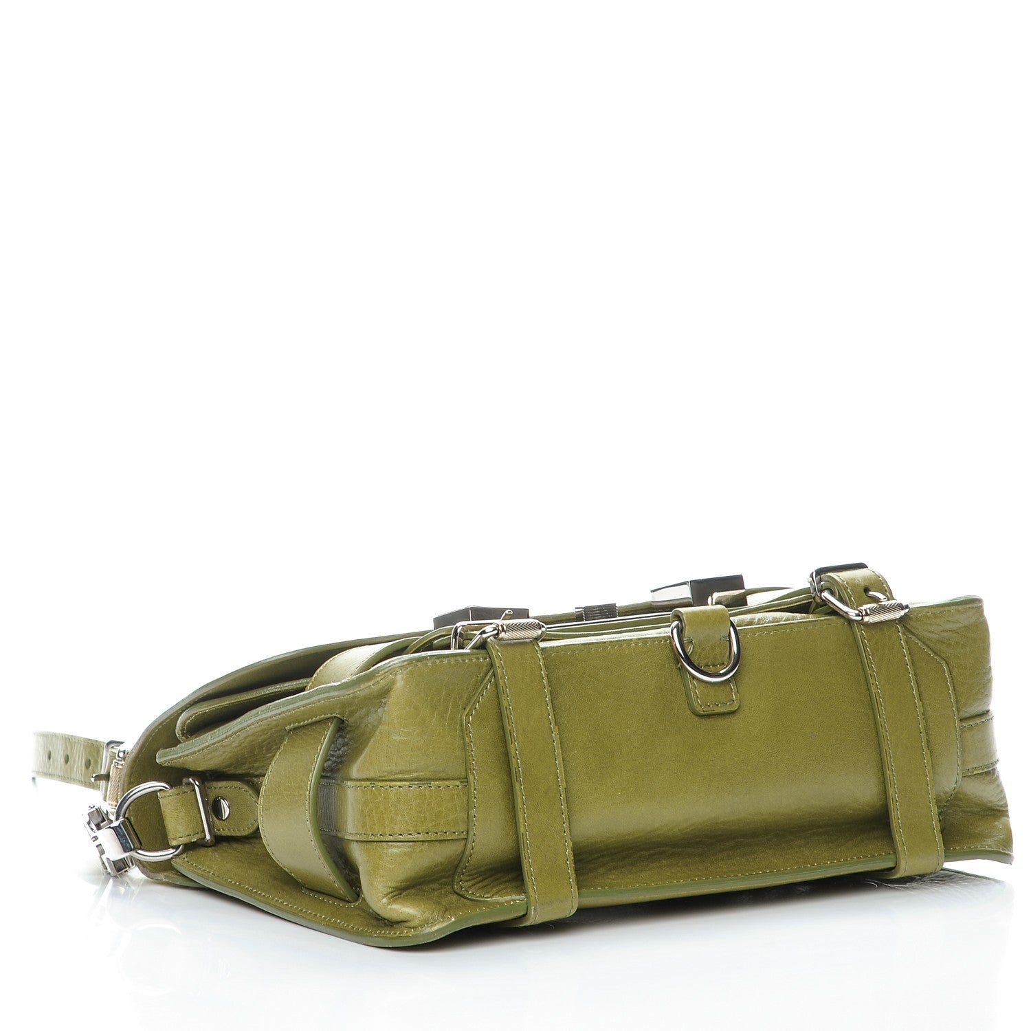 Proenza Schouler Calfskin PS11 Classic Shoulder Bag Olive 4 of 13