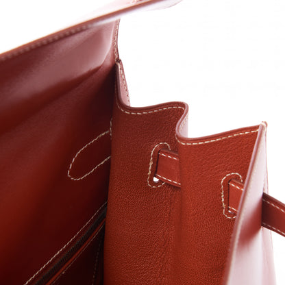 Hermes Box Kelly Sellier 35 Sanguine 17 of 33