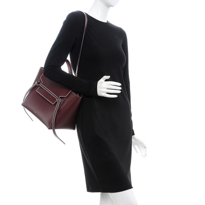 Celine Natural Calfskin Mini Belt Bag Burgundy 2 of 15