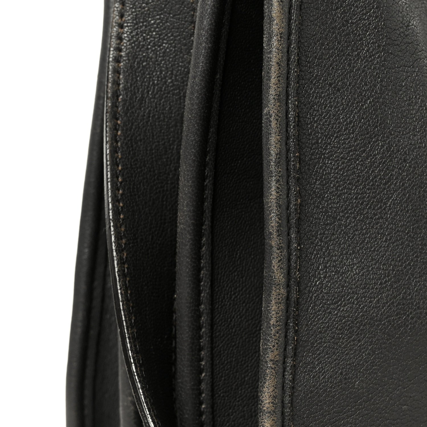 Saint Laurent Sheepskin Medium Chyc Shoulder Bag Grey 11 of 14