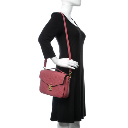 Louis Vuitton Empreinte Pochette Metis Rose Bruyere 2 of 13