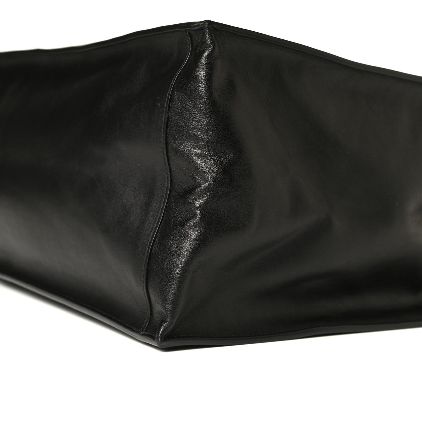 Vitello Rive Gauche Large Tote Black