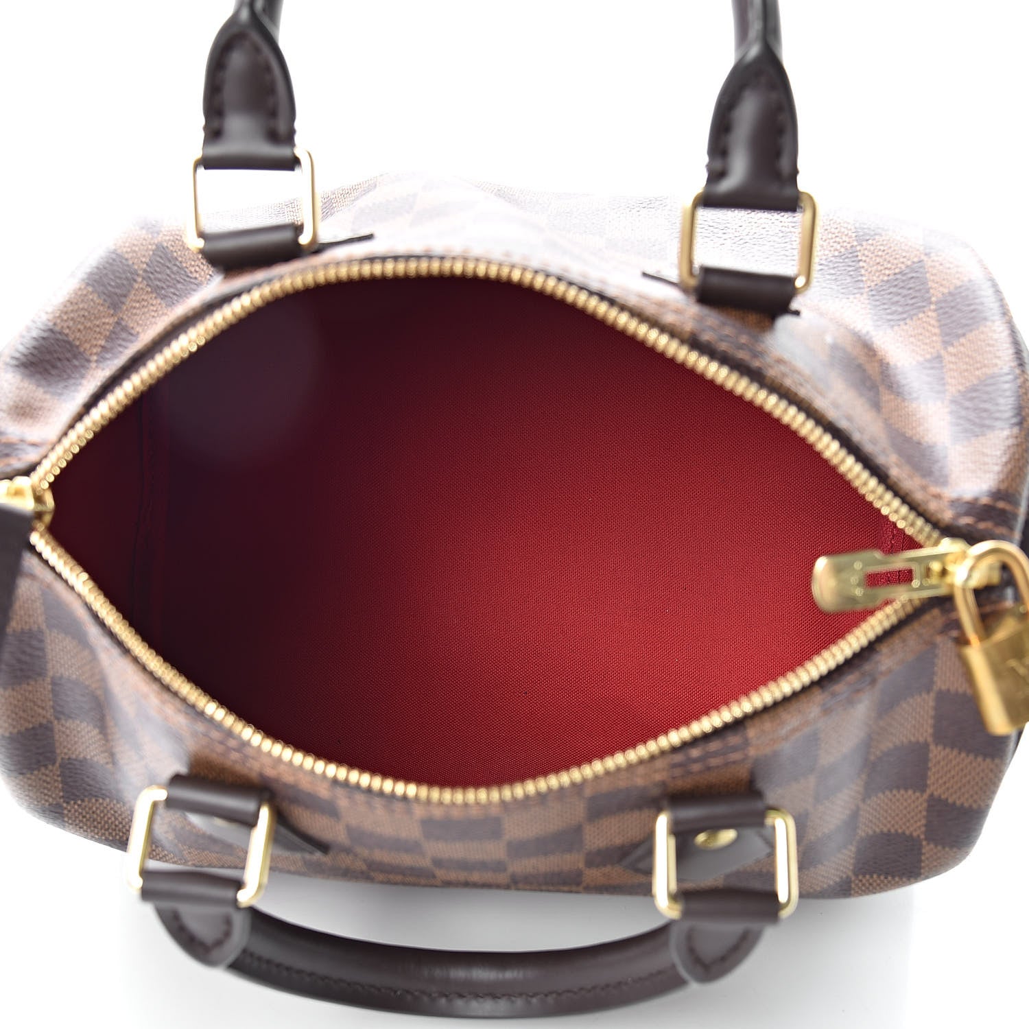 Louis Vuitton Damier Ebene Speedy Bandouliere 25 5 of 12