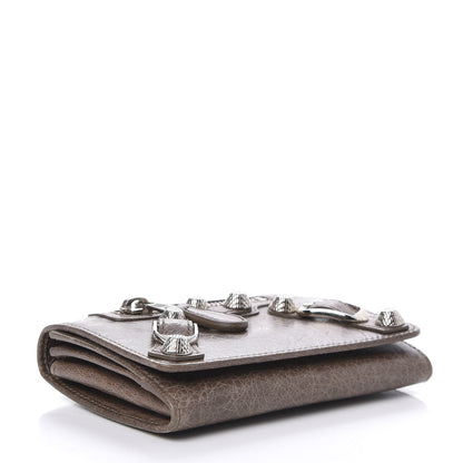 Balenciaga Agneau Giant 21 Silver Hardware Card Case Noix 4 of 8