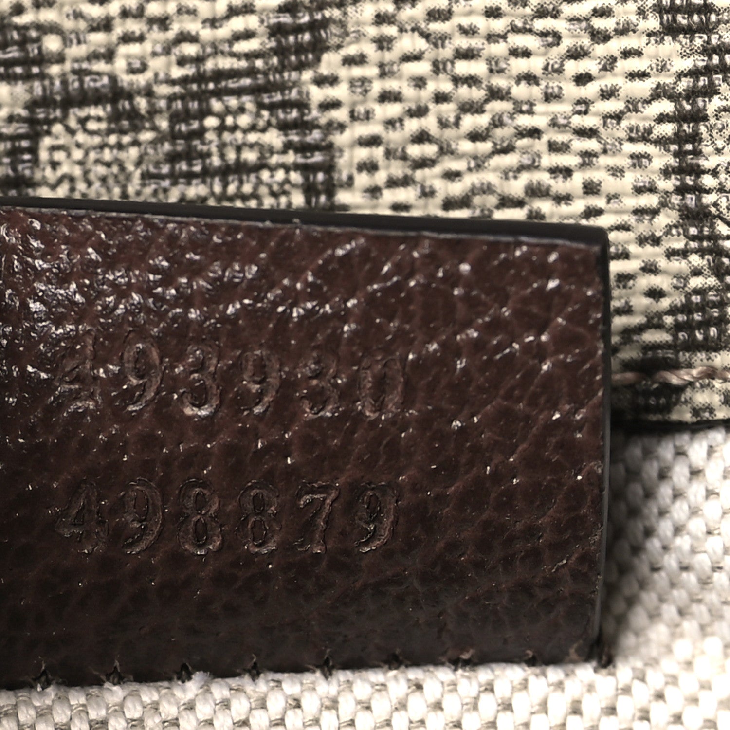Gucci GG Supreme Monogram Neo Vintage Web Belt Bag Brown 7 of 9