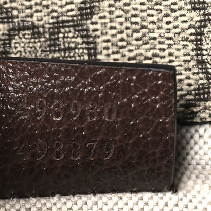 Gucci GG Supreme Monogram Neo Vintage Web Belt Bag Brown 7 of 9