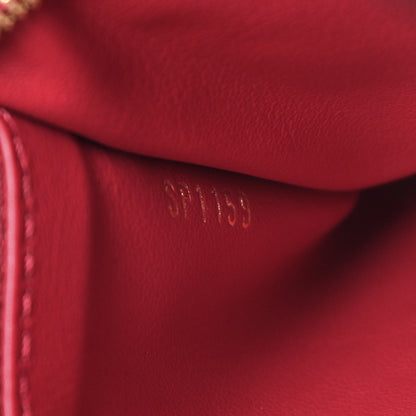 Louis Vuitton Veau Nuage Milla PM Carmine Red 8 of 8