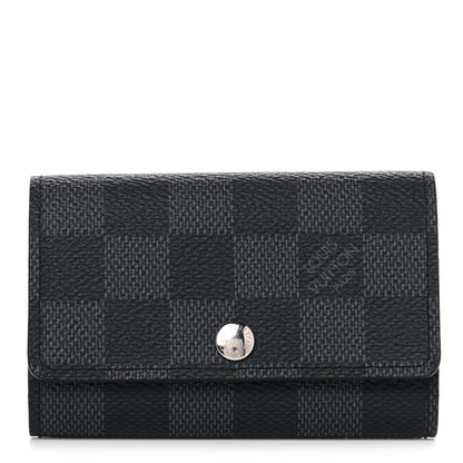 Louis Vuitton Damier Graphite Multicles 6 Key Holder 1 of 8