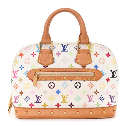 Louis Vuitton Monogram Multicolor Alma White 1 of 12