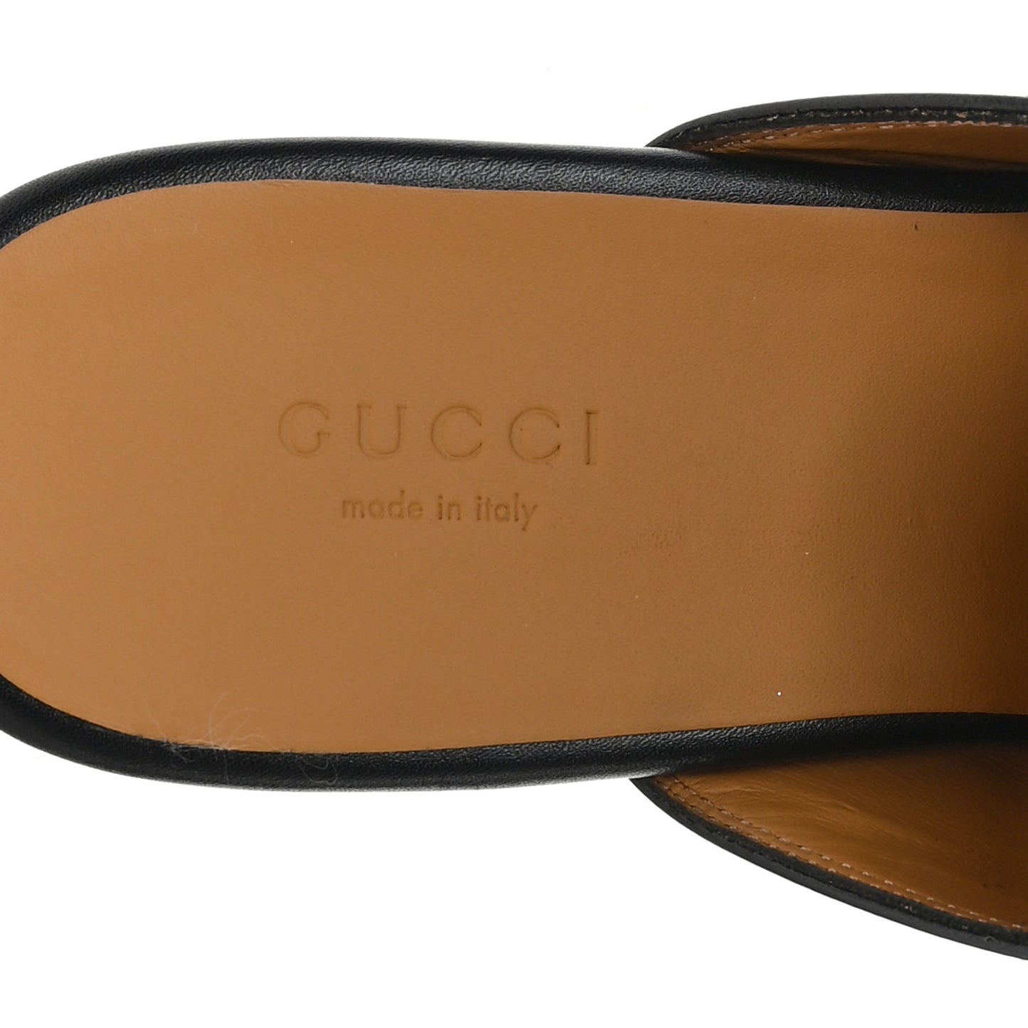 Calfskin Womens Princetown Slippers 39 Black